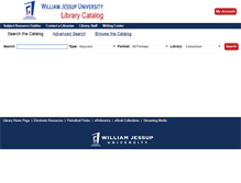 Tablet Screenshot of catalog.jessup.edu
